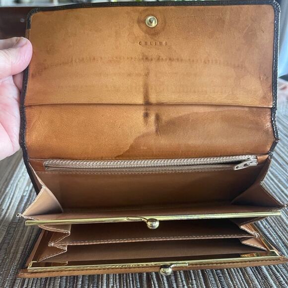 Celine Paris Macadam long wallet brown - Picture 8 of 12